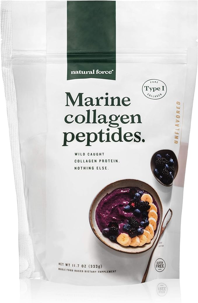 Natural Force Clean Marine Collagen Powder 11.7 Ounce