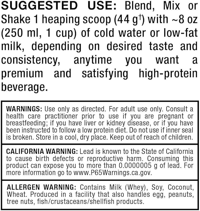 ALLMAX HEXAPRO, Cookies & Cream - 2 lb - 25 Grams of Protein Per Serving - 8-Hour Sustained Release - Zero Sugar - 21 Servings