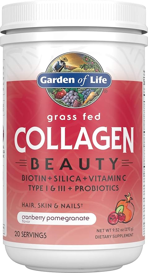 Garden of Life Grass Fed Collagen Beauty 20 Servings,