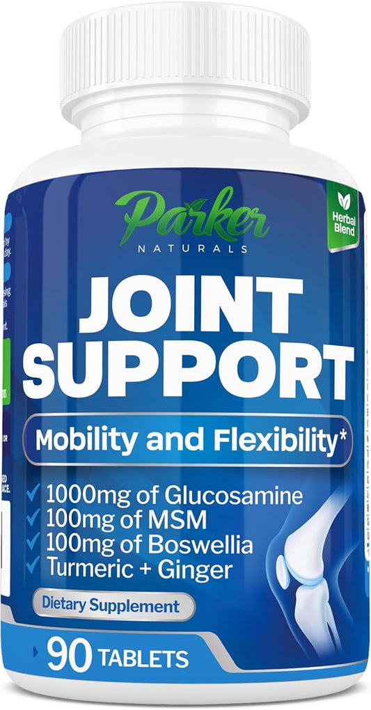 Joint Support Supplement with Glucosamine, Chondroitin, 90 Capsules
