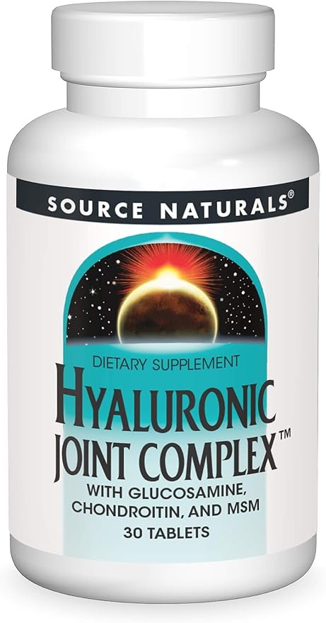 Source Naturals Hyaluronic Joint Complex 30 Tablets
