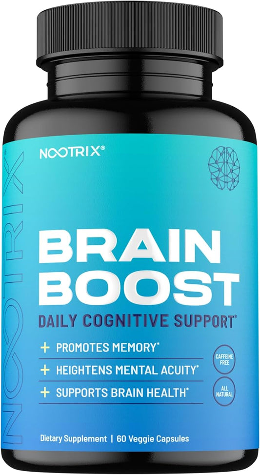 Brain Boost Nootropic Supplement 60 Capsules