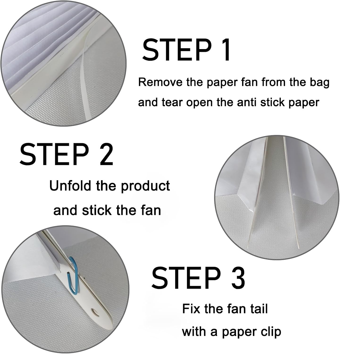 White Party Decorations,Wedding Decorations for Party Events Accessories,White Birthday Decor,Anniversary Decorations,Birthday Decorations for Men 8in Hanging Paper Fans 30 Color DIY Set(White)