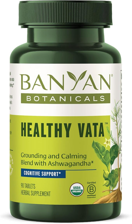 Banyan Botanicals Healthy Vata – Organic 90 Tablets