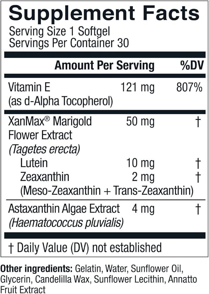 Live Conscious Eye Vitamins Select AREDS 2 Ingredients (2 Pack)