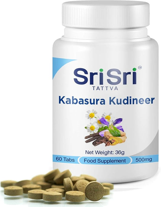 Sri Sri Tattva Kabasura Kudineer Immunity Booster (60 Tabs)