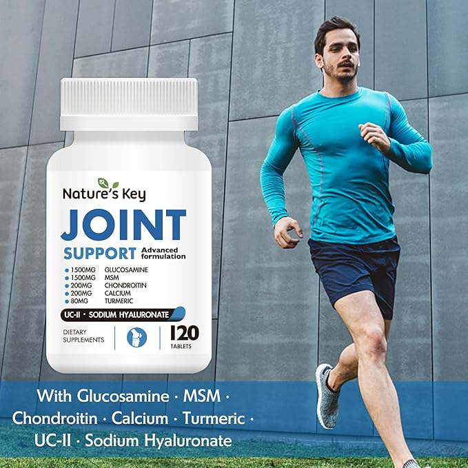Nature's Key Glucosamine Chondroitin MSM 120 tablets (40 Days
