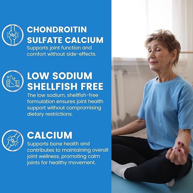 Osteosyn® by Synutra Pure CHONDROITIN Calcium, 30-Day Servings 60 Capsules, 2-Capsule Serving $1.39