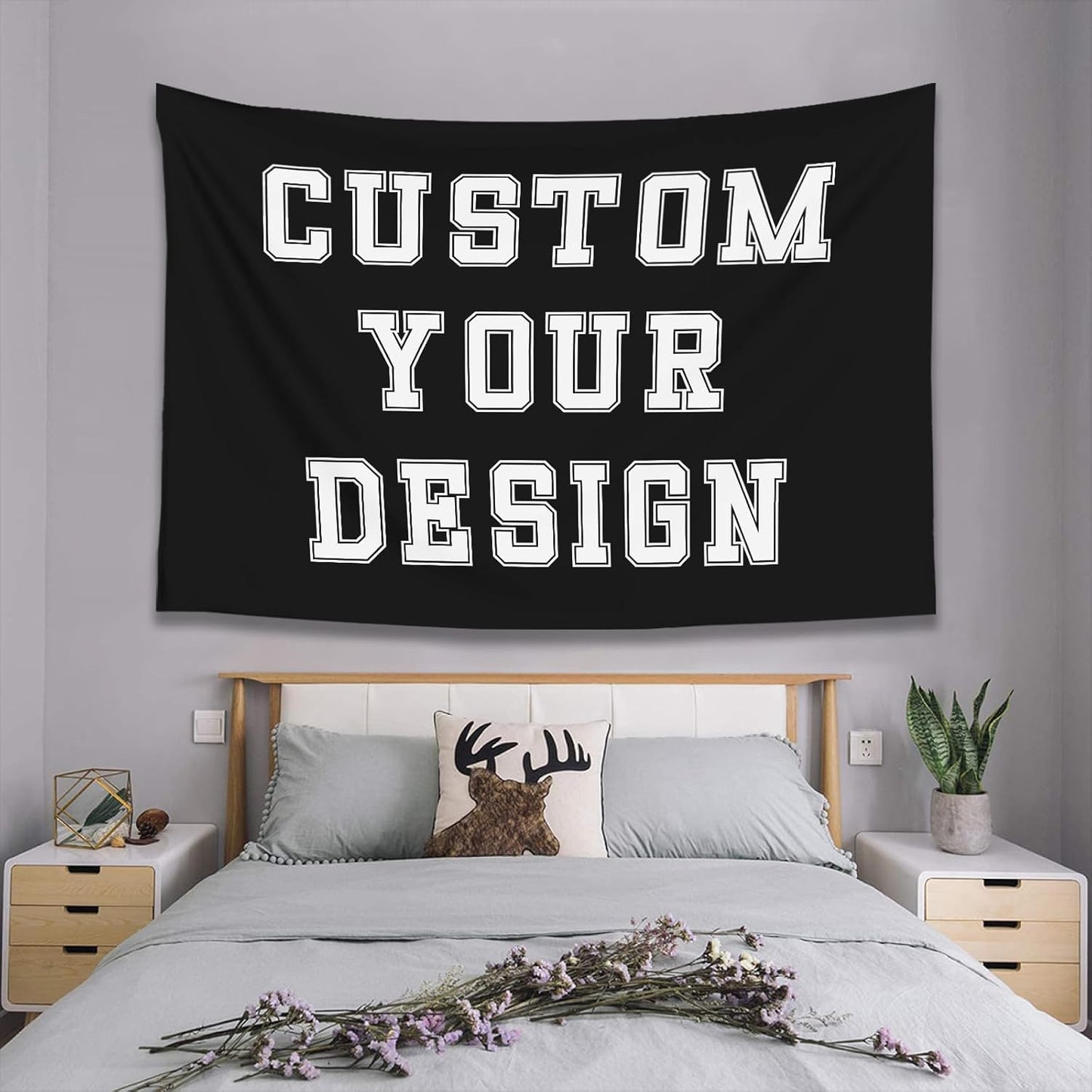 Custom Tapestry For Wall Bedroom Custom Backdrop Personalized Image Text Photo Customized Funny Tapestry Banners And Signs Horizontal Model Tapestrys 1