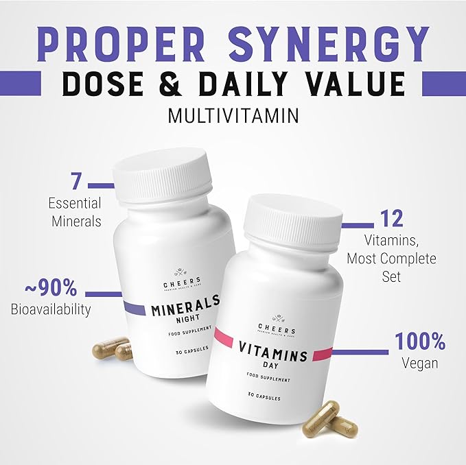 CHEERS - Vitamins Day with 12 30 Capsules 100% of