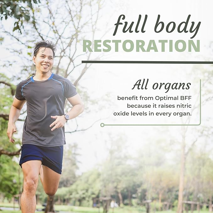 Optimal Health Systems BFF Chewable | Blood-Vessel Flexibility Formula | Circulation & Oxygen Flow Supplement | Nitric Oxide Boost | 50+ Powerful Ingredients | 90 Tablets
