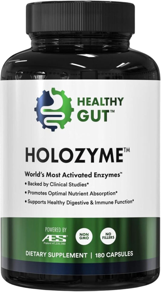 Healthy Gut HoloZyme Digestive Enzymes 90 Servings
