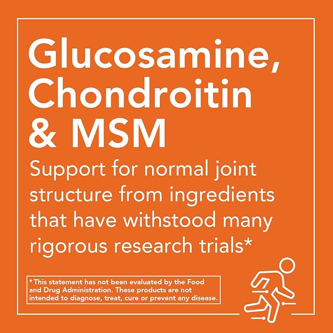 NOW Supplements, Glucosamine & Chondroitin 16-Ounce