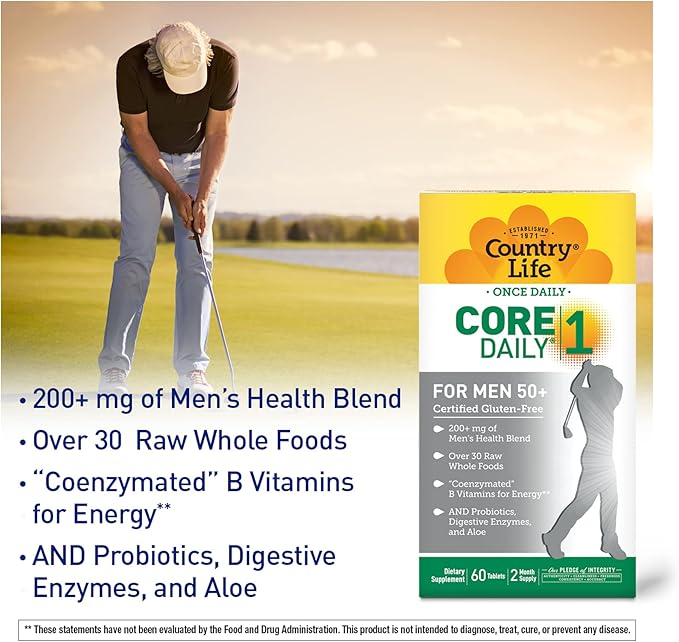 Country Life Core Daily-1 Multivitamins 50+ -