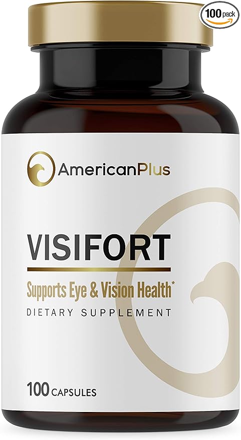 Visifort Eye Vitamins with Lutein & 100 Capsules