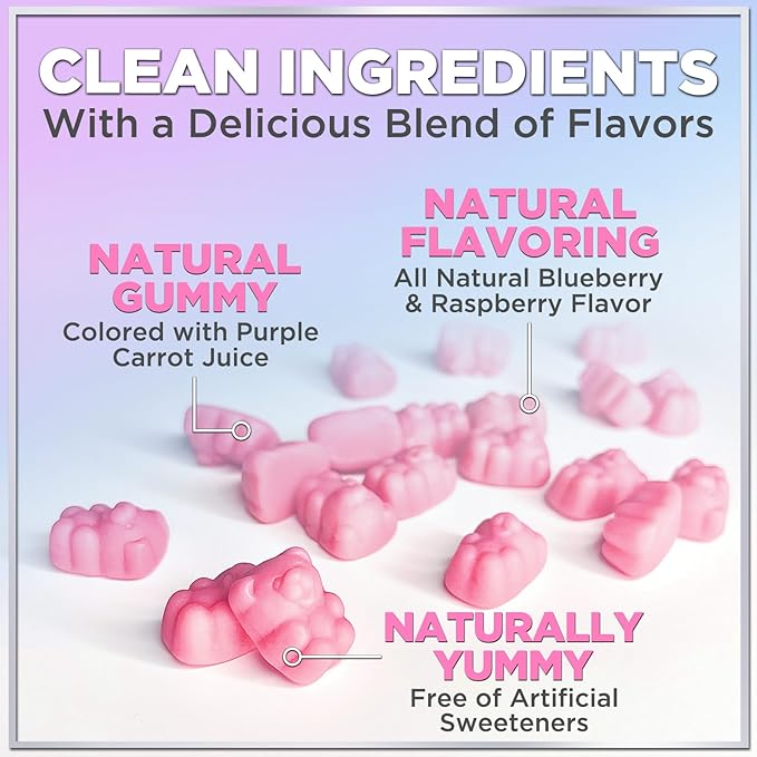 Hello Lovely! Hair Vitamins Gummy 5000 mcg 120 Bear