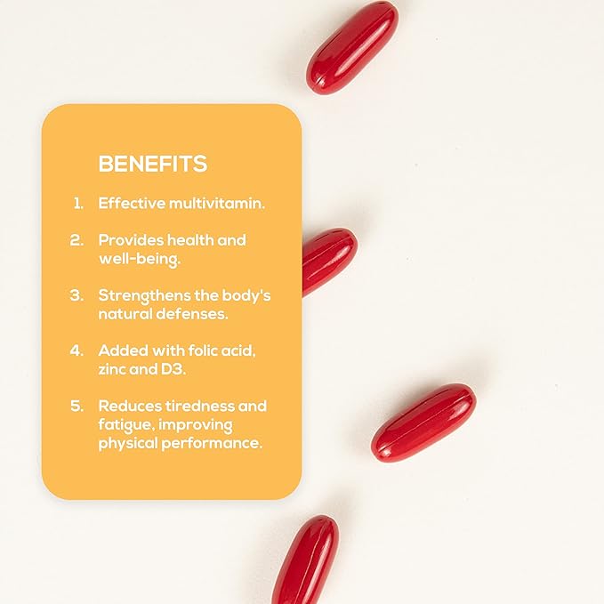 BIENESTALE MULTIVITAMIN (17 Vitamins and Minerals) 30 Capsules