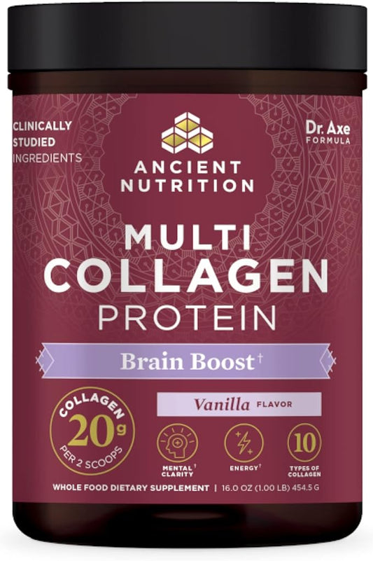 Collagen Powder Brain Boost by Ancient 45 Serving