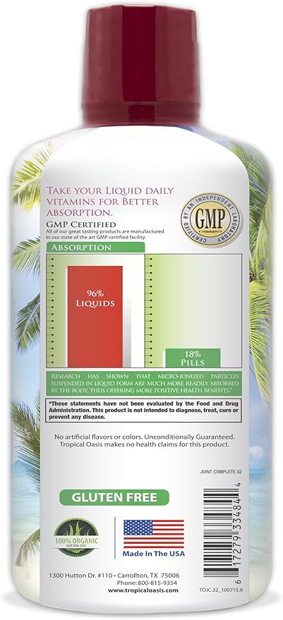Tropical Oasis Joint Complete Premium 96% Max 32oz, 32 32 serv, 33484
