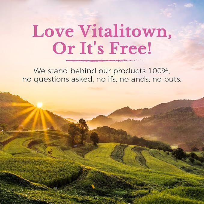 VITALITOWN Women’s Probiotics 100 Billion 18 Strains B6, Cranberry 60 Vegan