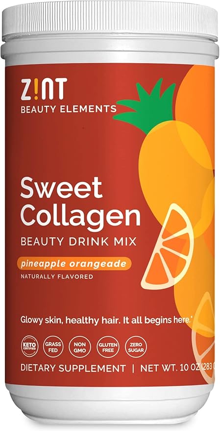 Zint Sweet Collagen Powder Beauty Drink 10 oz