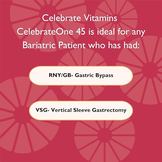 Celebrate Vitamins CelebrateONE 45 One A 45 mg 30 Count