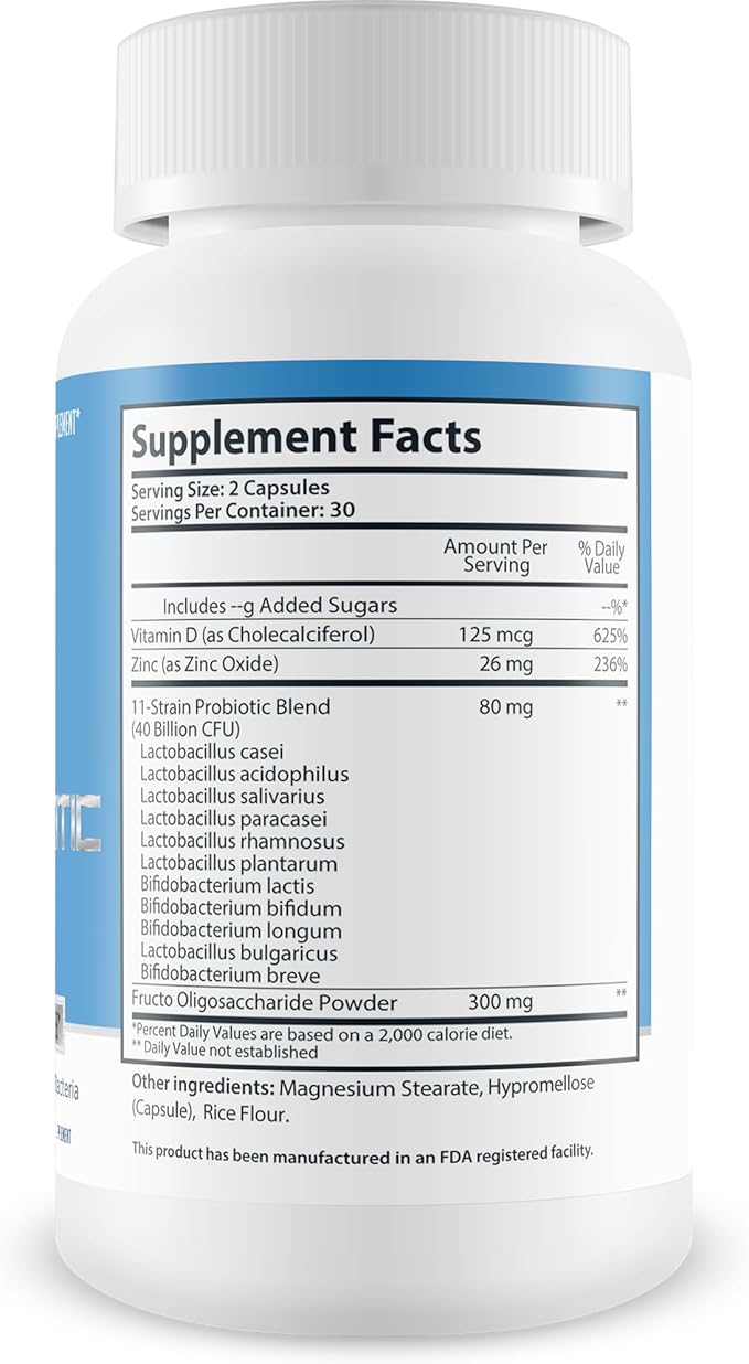 Symbi-Probiotic 365 Keto Probiotic Health Support - Probiotic Life Energy & Gut Support - Health Starts in The Gut - Healthy Symbiotic 365 Daily Probiotic - Inspired by Dr Sebi Products & Sebi Detox