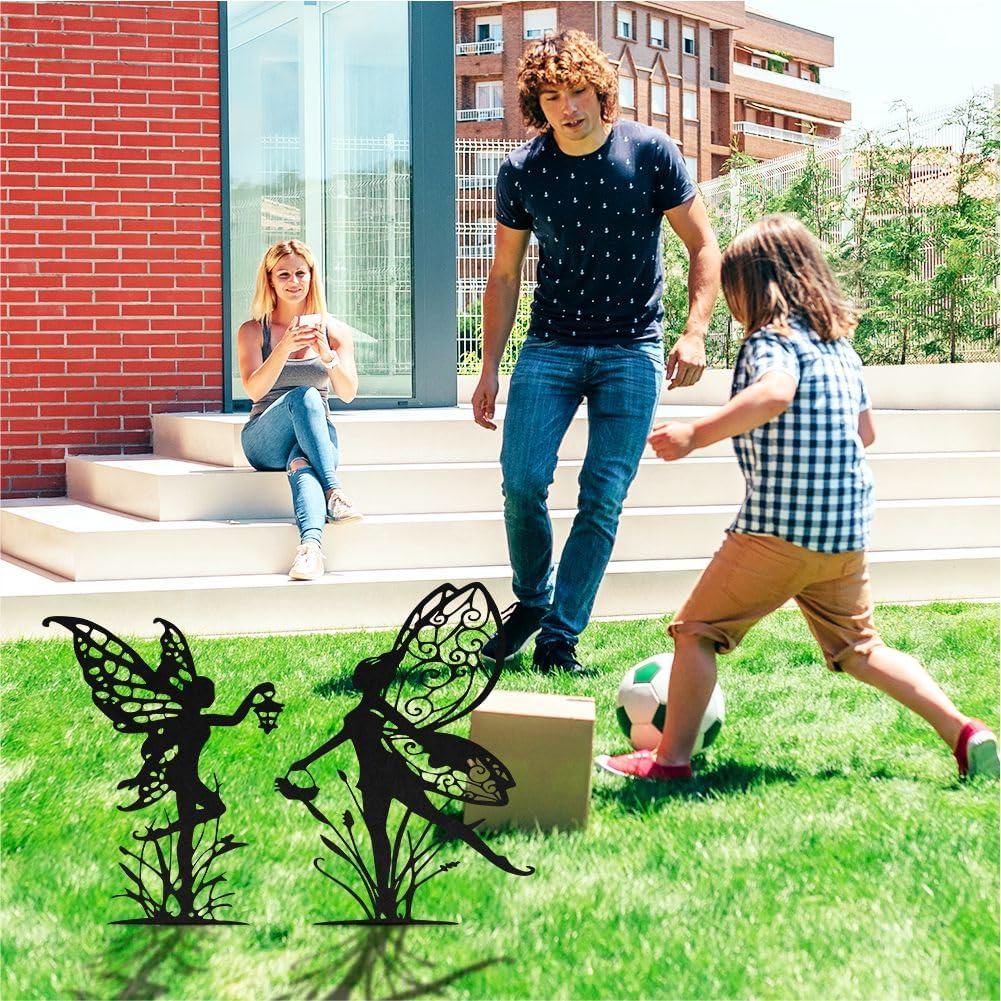 Decorative Garden Stakes, Fairy Garden Statues for Home and Garden (12)