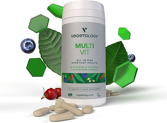 MultiVit Vegan Multivitamins W/26 Vitamin &