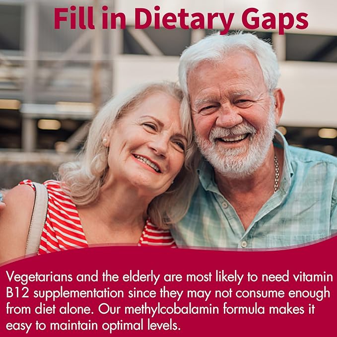 Vitamin B12 Sublingual, B12 Vitamins 10,000 B12 Support 270 Fast