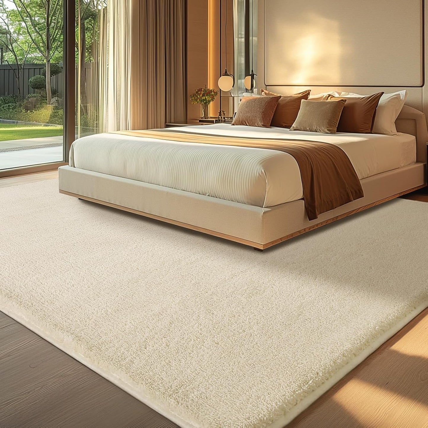 Sour Lemon 5x7 Area Rugs for Living Room, Soft Large Area Rug Fluffy Rugs for Bedroom，Machine Washable Area Rug Non Slip Carpet Rug for Living Room Playroom Kids Room Home Decor