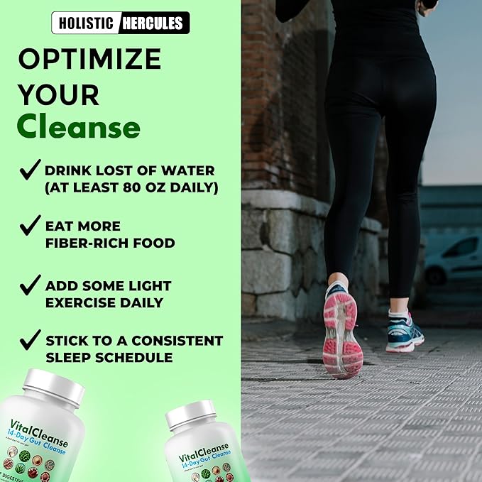 Vital Cleanse - Deeply Refreshing 14 -Day Revitalizing Cleanse: Gut & Colon Support
