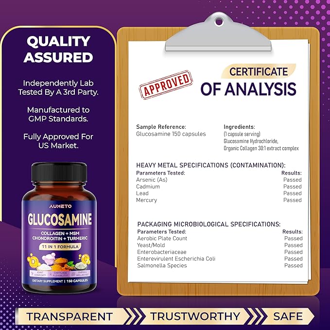 Glucosamine Enhanced Formula with MSM, Chondroitin,