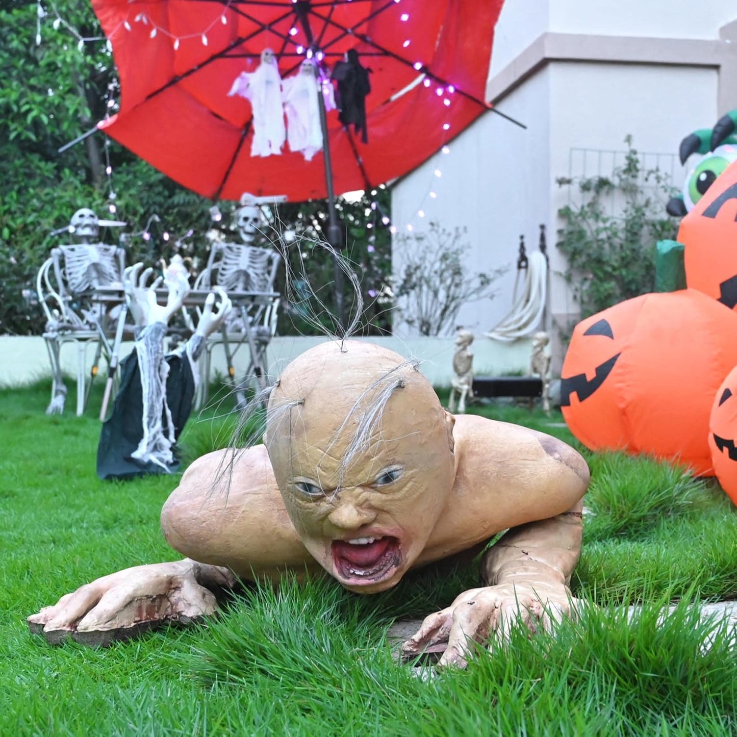 AW Halloween Zombie Prop Haunted House Party Yard Groundbreaker Decoration April Fool Day Outdoor Halloween Party 2025