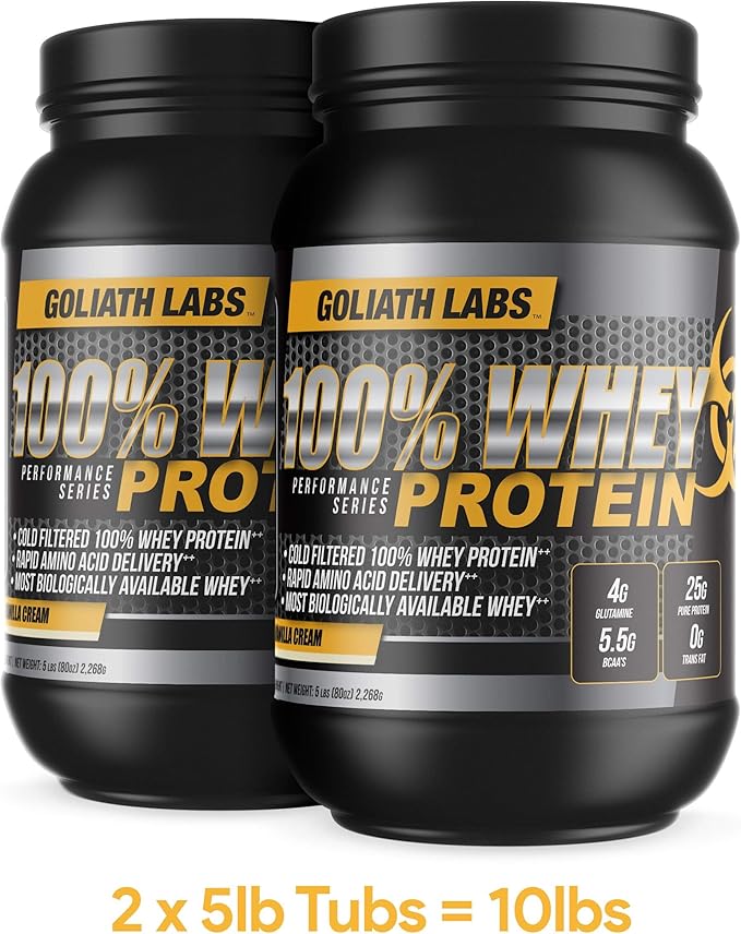 Goliath Labs Whey Protein (10 lbs, Strawberry)