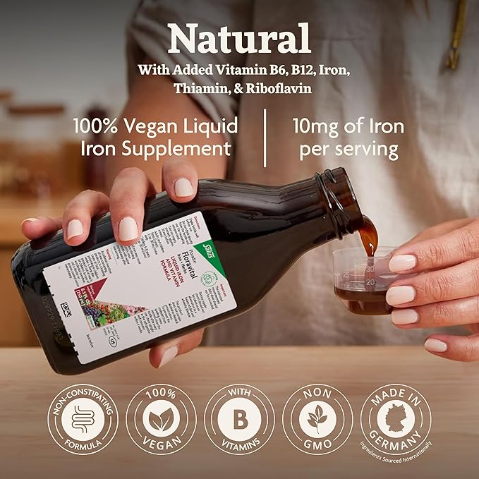Floradix Floravital Liquid Iron & Vitamins Formula 8.5 oz
