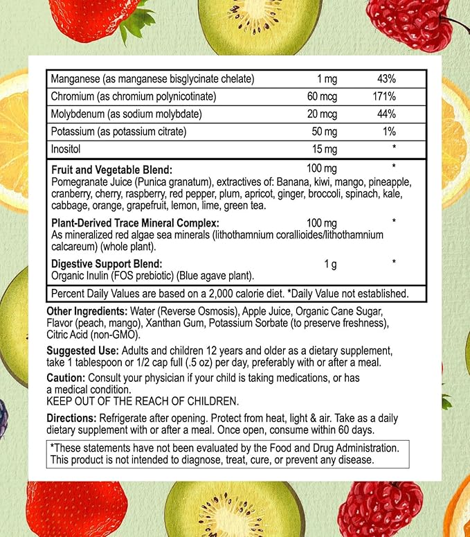Go Healthy Multivitamin for Women, Men, Teens 20 Fruits 32 Servings