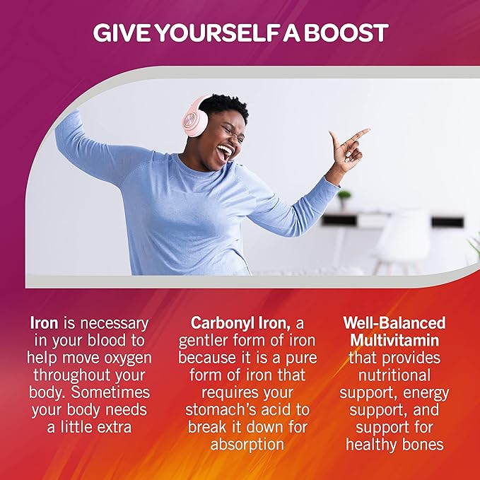 Geritol, Multivitamin Supplement, Contains B-Vitamins, Antioxidants, 26 Essential 100 Tablets