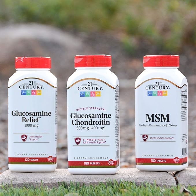 21st Century Glucosamine Chondroitin 500/400mg 180 Count