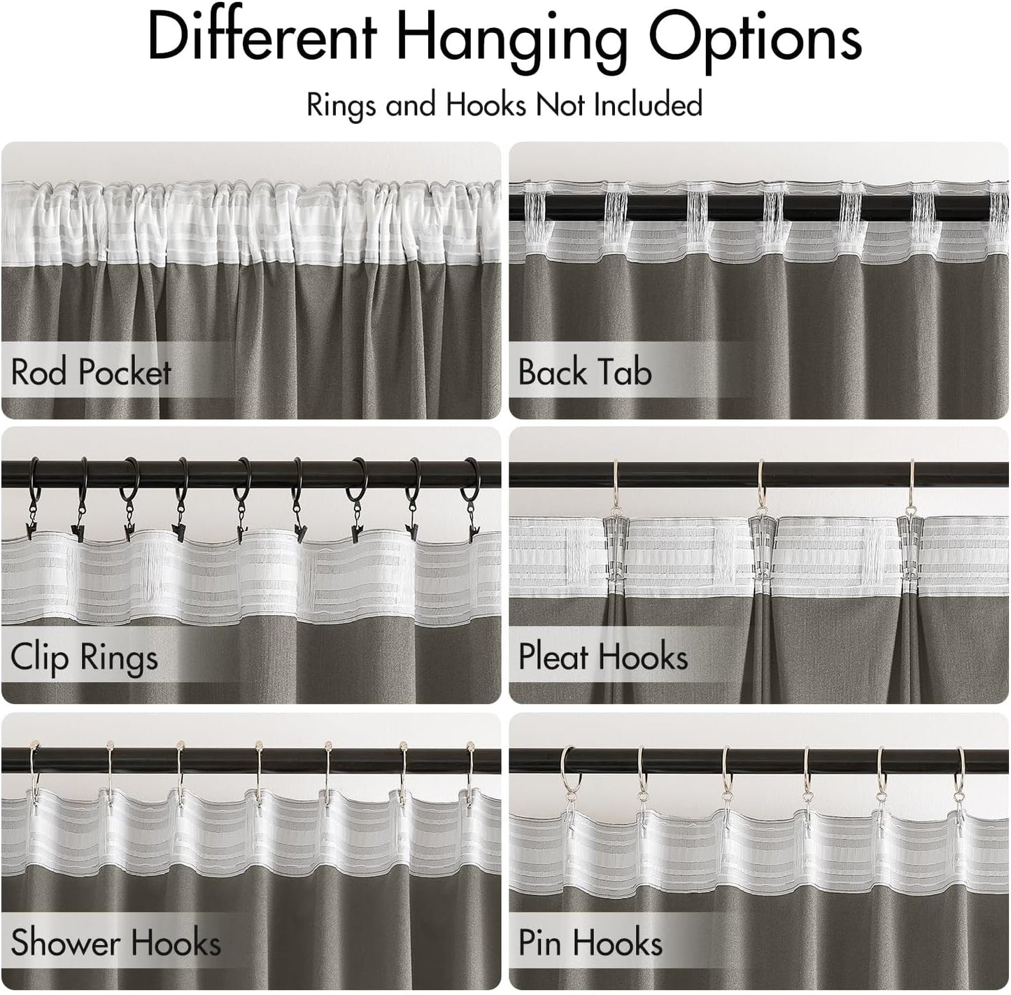 MIULEE Silver Gray Velvet Curtains 96 inches 2 Panels - Luxury Room Darkening Window Drapes for Bedroom Living Room Thermal Insulated Super Soft Blackout, Back Tab Rod Pocket Pinch Pleated, W52 x L96