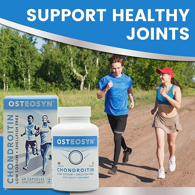 Osteosyn® by Synutra Pure CHONDROITIN Calcium, 30-Day Servings 60 Capsules, 2-Capsule Serving $1.39