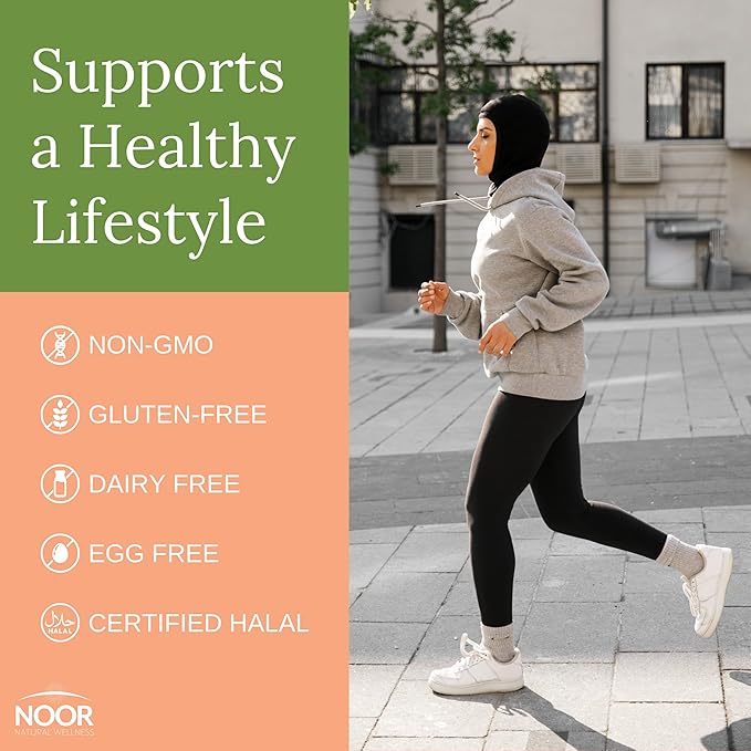 Noor Vitamins Energy+ Multivitamin; Halal Vitamin 26 Vitamins 2 Month