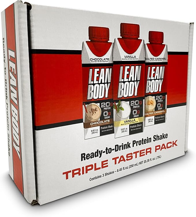 Labrada Lean Body Triple Taster Pack 22 Vitamins 8.45Fl Oz 3)