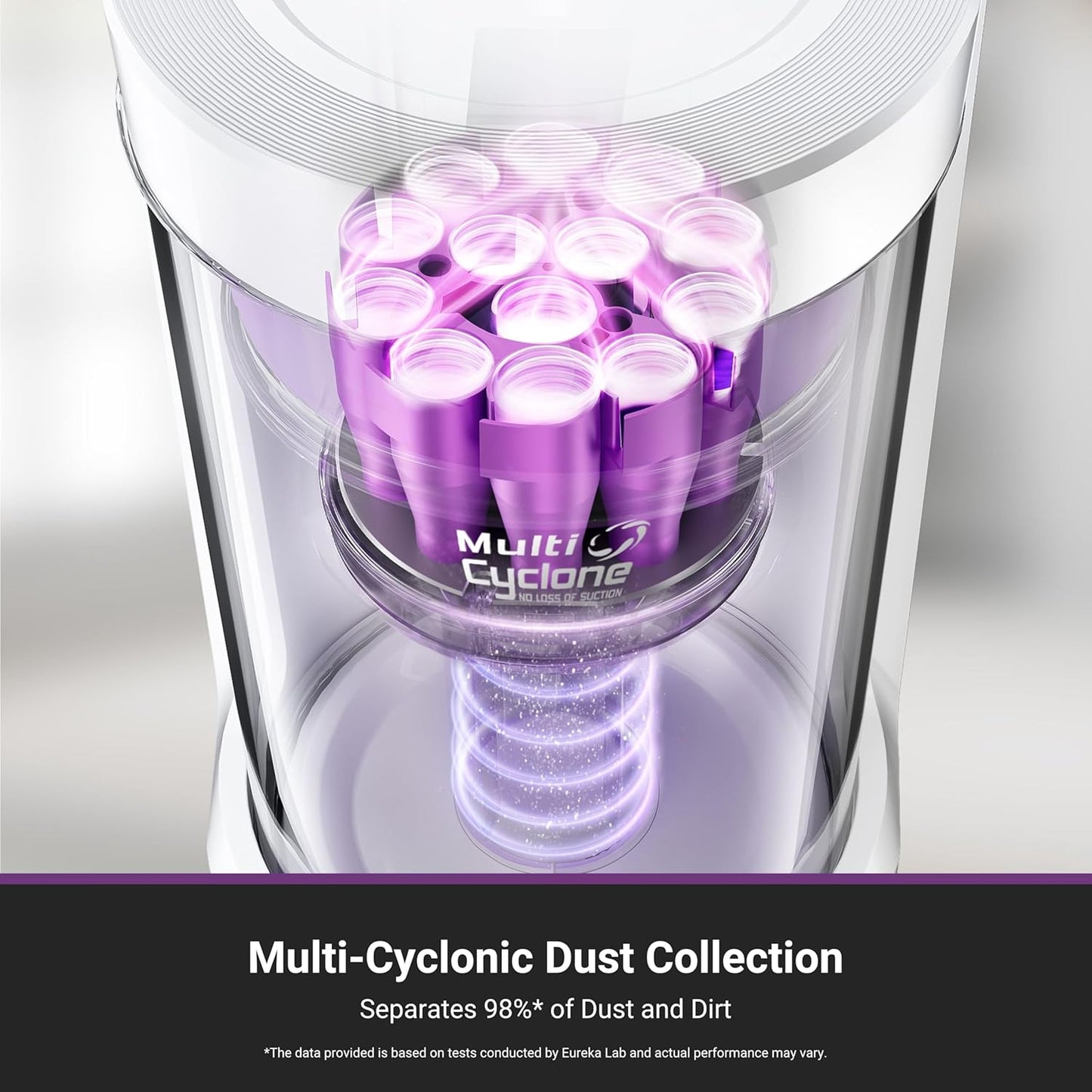 Eureka E20 Plus Robot Vacuum and Mop Combo, Robot Vacuum Cleaner with Bagless Self Emptying Station, 45-Day Capacity 8000Pa Suction and Anti Hair-Tangling Brush App Control LiDAR Navigation