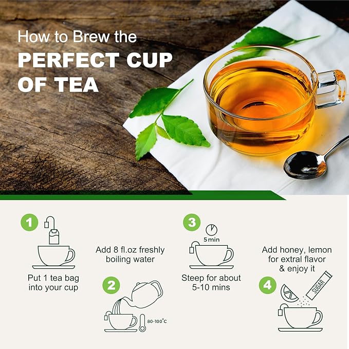 Laicuherb Organic 14 Day Colon Cleanse Tea for Body Cleanse & Detox, Natural Colon Detox Tea with Herbal Blend for Men & Women Digestive Health & Gental Gut Cleanse, Caffeine Free