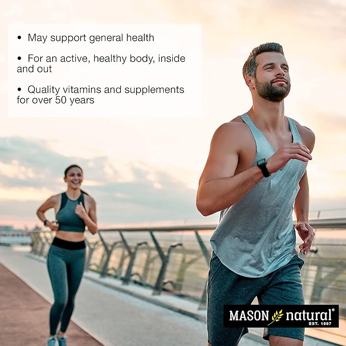 MASON NATURAL Daily Multiple Vitamins with Minerals 24 Essential 60 Tablets 3)