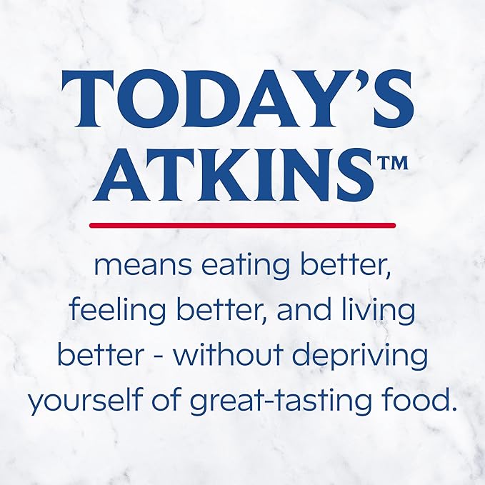Atkins Protein Rich Shake, Chocolate Caramel Cream, 15g Protein, Low Glycemic, 2g Net Carbs, 1g Sugar, Low Carb Lifestyle, Gluten Free, 12 count