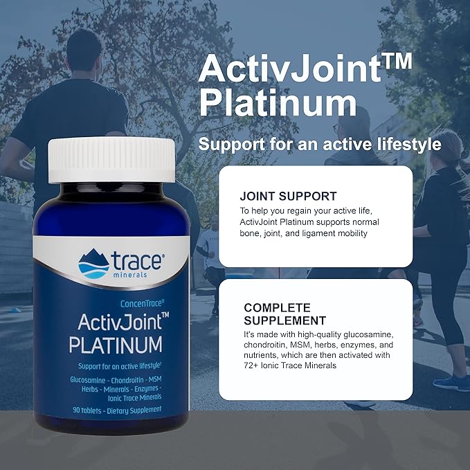 Trace Minerals | Activ Joint Platinum 90 Count 1)