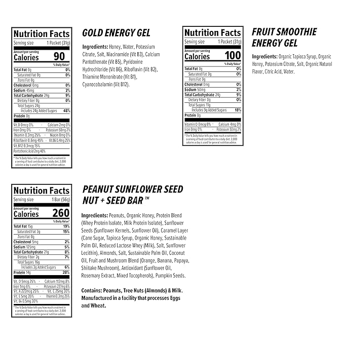 Honey Stinger Prepare, Perform and Recover Variety Pack