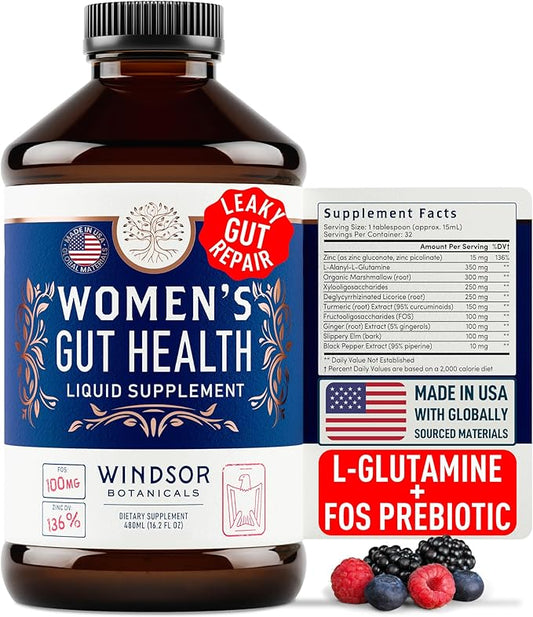 Complete Gut Health Supplements for Women 16oz (480ml) (480ml)